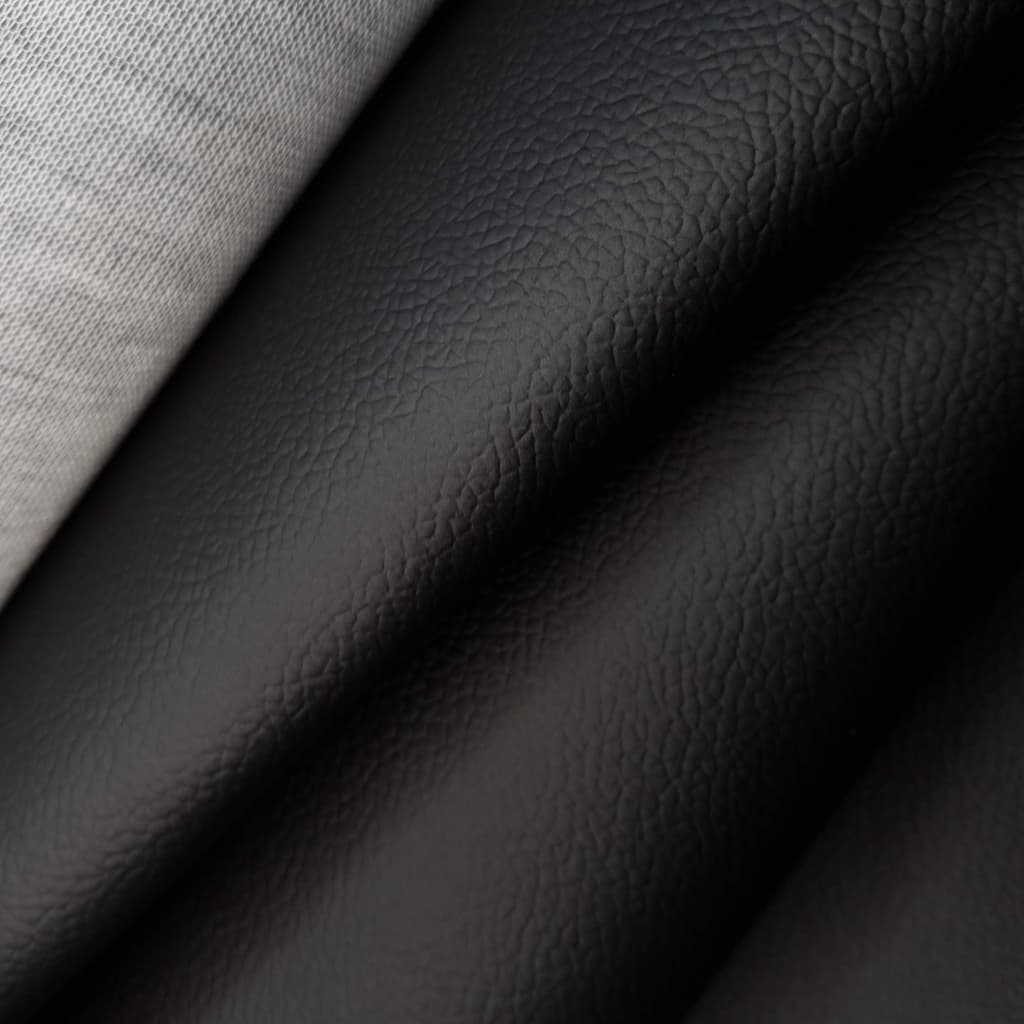 Tecido Courvin Automotivo Uruguai - Largura1,40m PRETO Couro Sintético