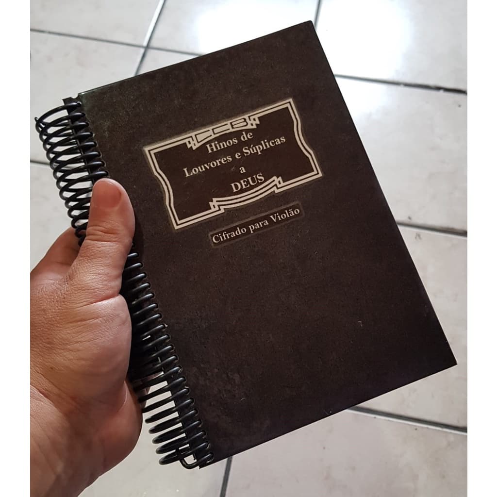 Hinario Nº 5 - Tamanho médio A5 - CIFRADO PARA VIOLÃO CCB