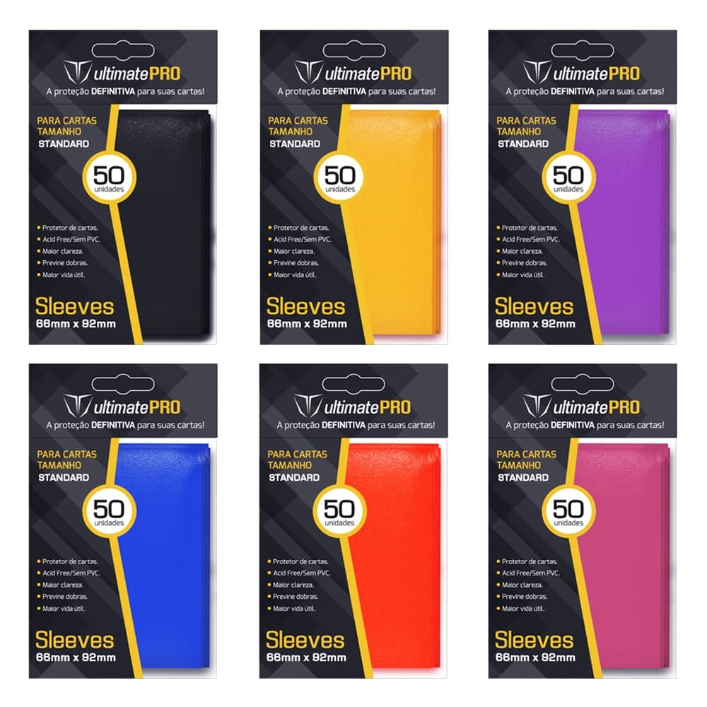 Sleeves Standard 50 Unidades Ultimate Pro Magic Pokemon