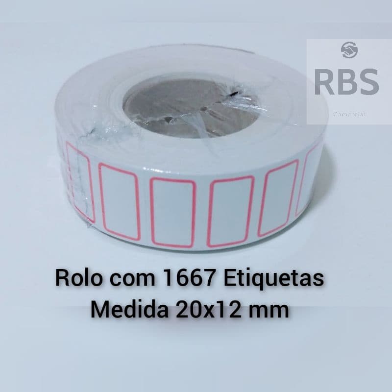 Etiqueta Para Preço Tarja 01 20x12 1667 Etiquetas
