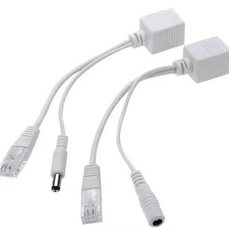 Adaptador Injetor Poe Separador Câmera Ip 30m