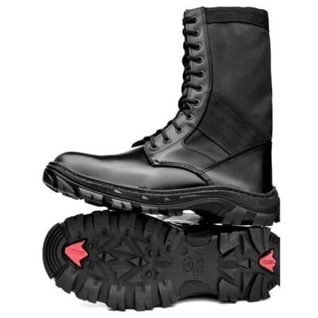 Coturno Militar Troller Original  SEM ZÍPER PRETO - ATALAIA / BY MASTER