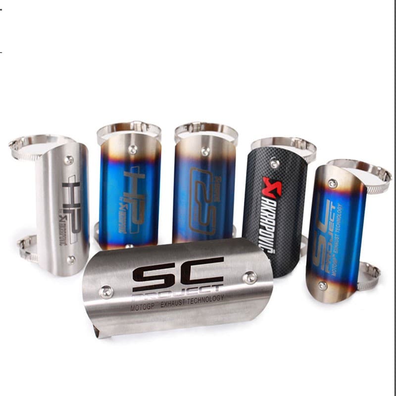 Capa Para Tubo De Escape / Resistente Ao Calor / Resistente Ao Calor Para Motocicleta