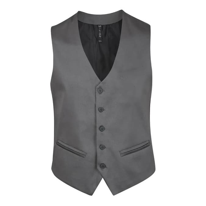 Colete Social Slim Corte Italiano Original Masculino