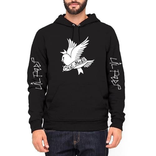 Blusa Moletom Canguru Lil Peep Cry Baby Casaco De Frio