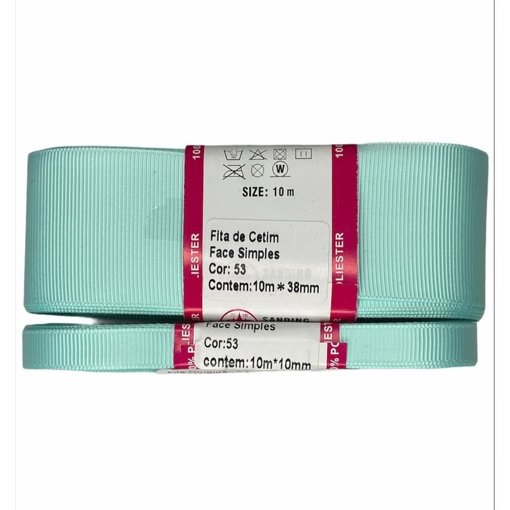 Kit  PROMOCIONAL 20 METROS Casadinho Gorgurão Sanding 10mm/ 38mm - 10 Metros de Cada  fita PARTE 1