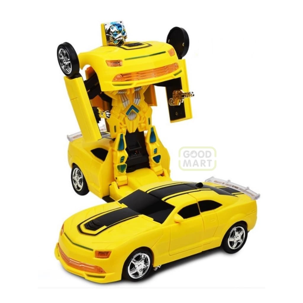 Carrinho Camaro Bumblebee Vira Robo Transformer
