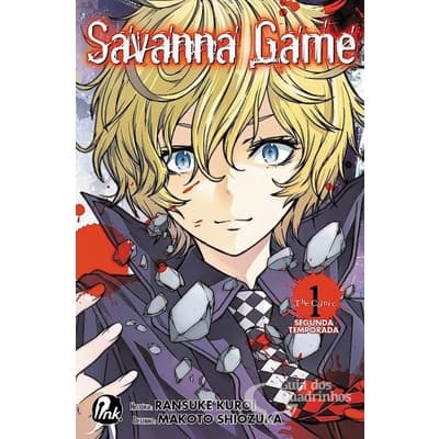 Mangá Savanna Game 2º Temporada Nº 1 ao Nº 5 Editora JBC Ransuke Kuroi ( Nº 1 Novo e Lacrado )