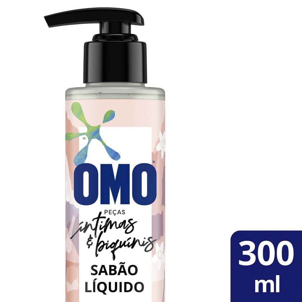 Sabão Líquido Omo Peças Intimas e Biquínis 300ml