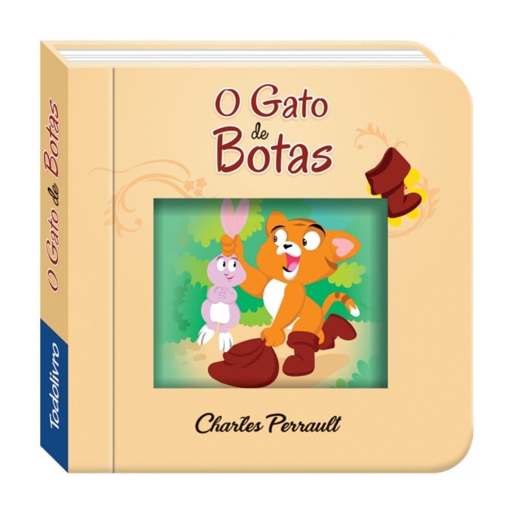 Livro Gato de botas Aventuras classicas Todo Livro