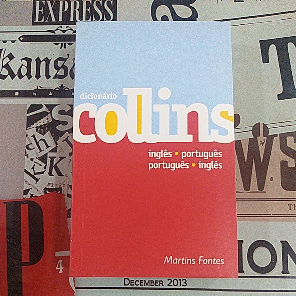 Dicionário Collins inglês - português