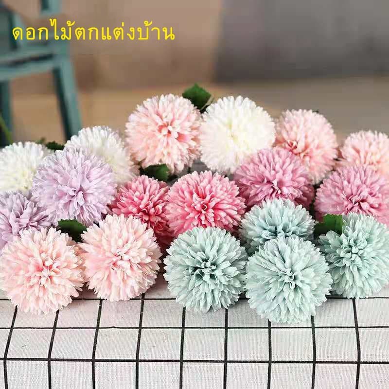 Flores flor artificial Flor falsa Jacinto dente-de-leão Decoração de casa Simulação de casamento