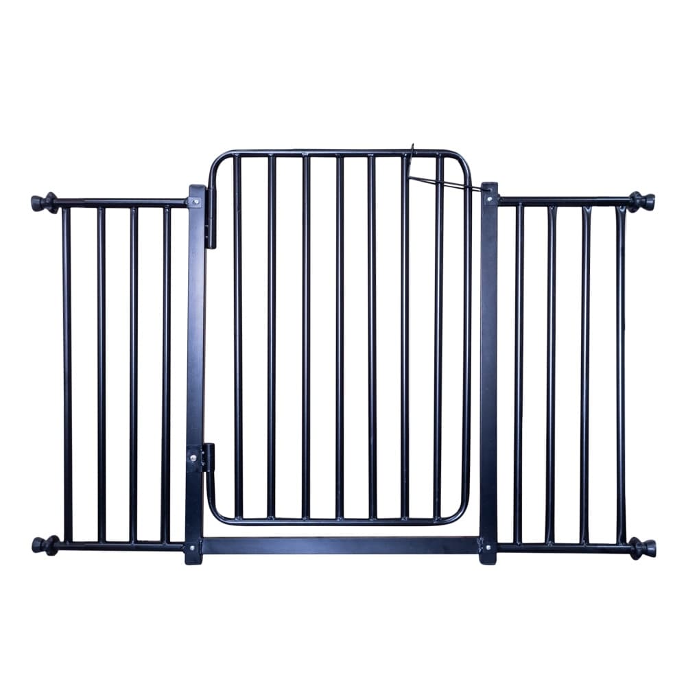 Grade De Porta Portão Reforçado Proteção Cachorro Criança 104 A 109 Cm