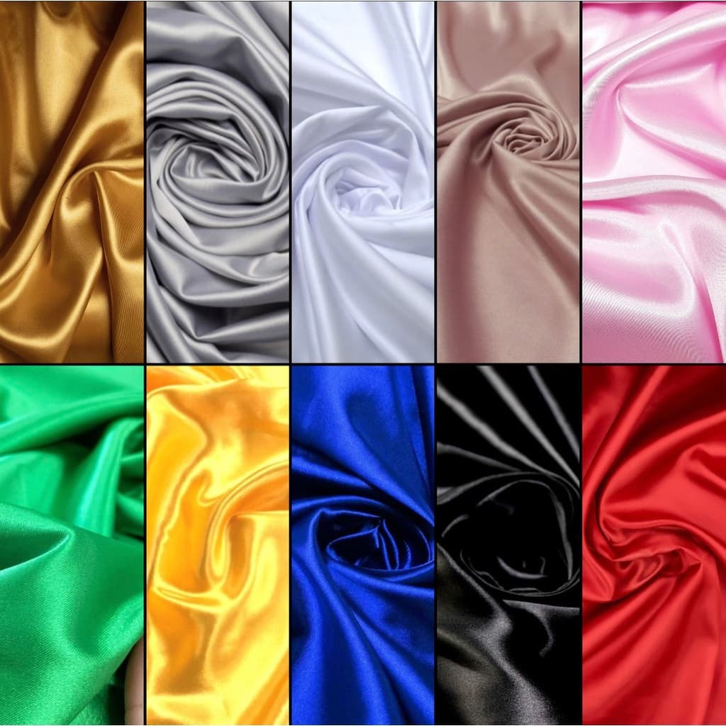 Tecido Cetim Branco Para Decoração Ou Vestuário 1mx1,50 Largura