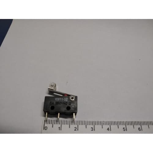  10 Peças - Chave Micro Switch Kw11-3z 17mm 3t 5a C/ 