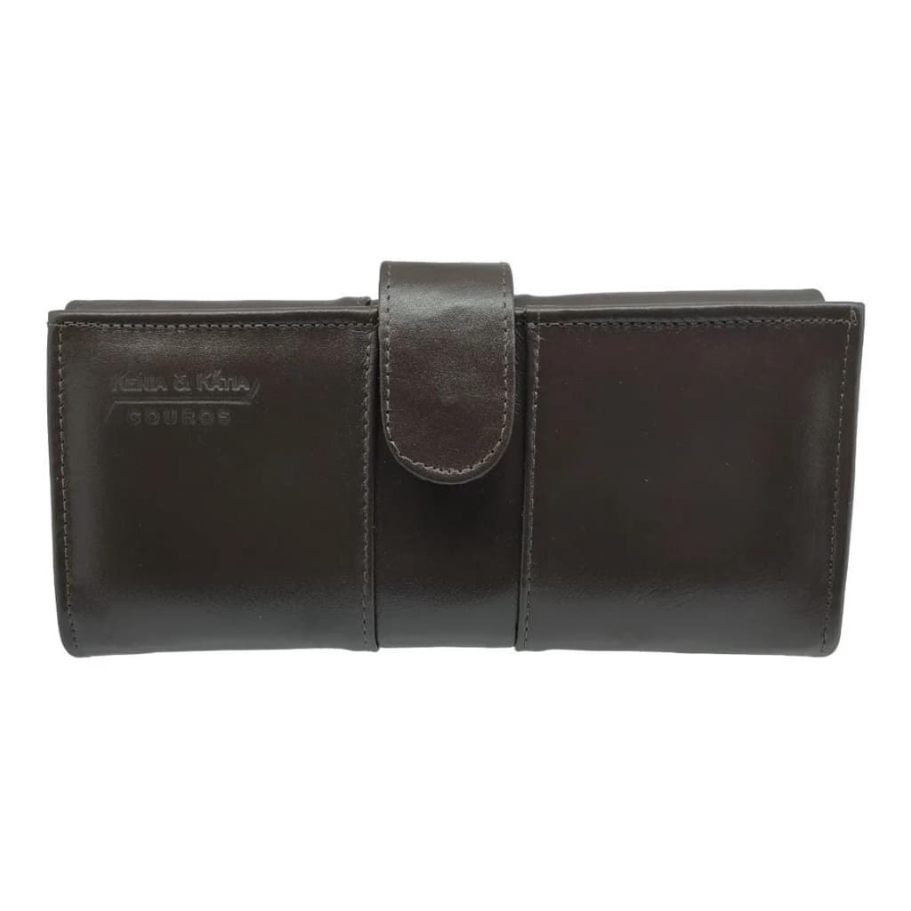 Promoção! Carteira Unissex Couro Legitimo, Porta Cheque, Caneta Cartões Documento, Porta Moedas e Notas! Um Luxo!(PC018)