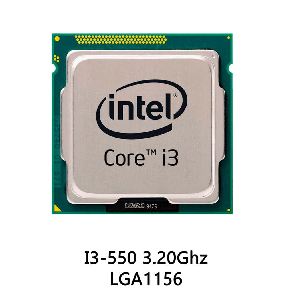 Processador Intel Core i3 550 3.20Ghz LGA 1156 - 1ª Geração para Computador Desktop Gamer