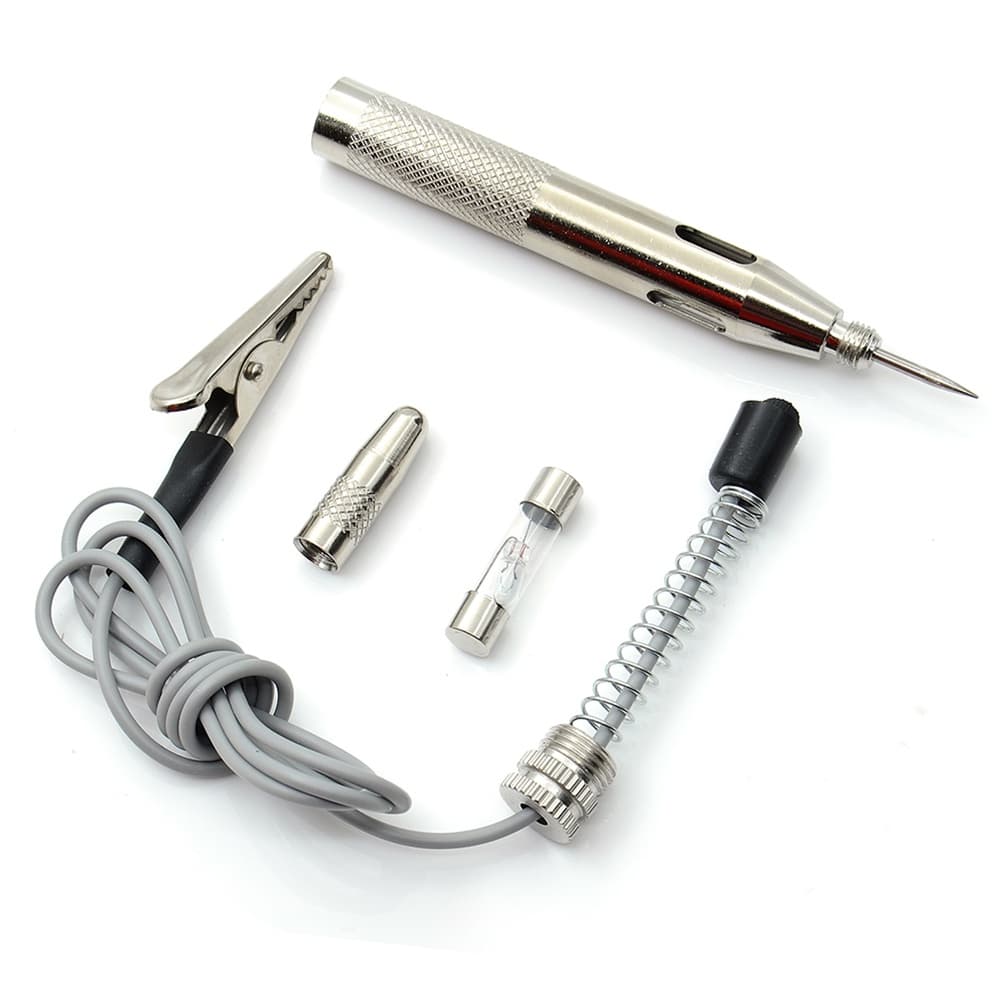 DC 6V 12V 24V Sonda Sistema De Luz Teste Lâmpada Auto Carro Circuito Testador Tensão Caneta Detector Cobre