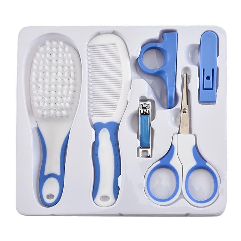 Conjunto Cuidados E Higiene Bebê, pente, escova e Cortador De Unha