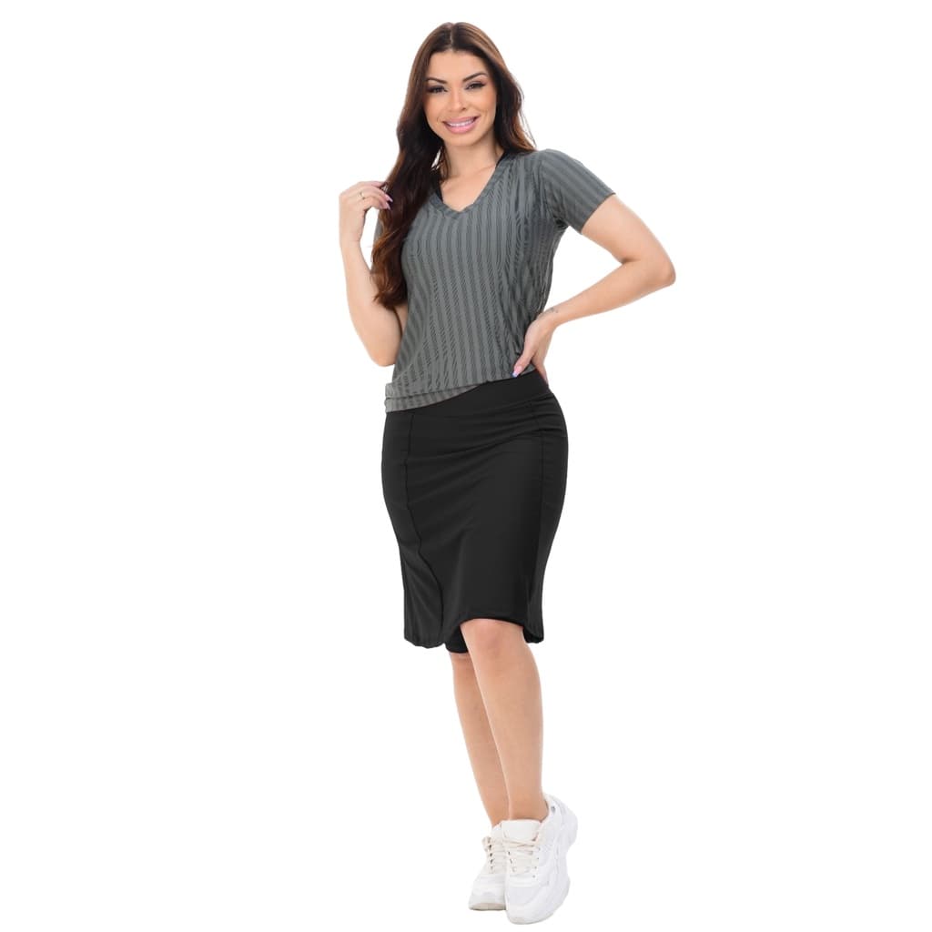Saia Shorts Moda Fitness Evangélica Cores Lindas Moda Cristã
