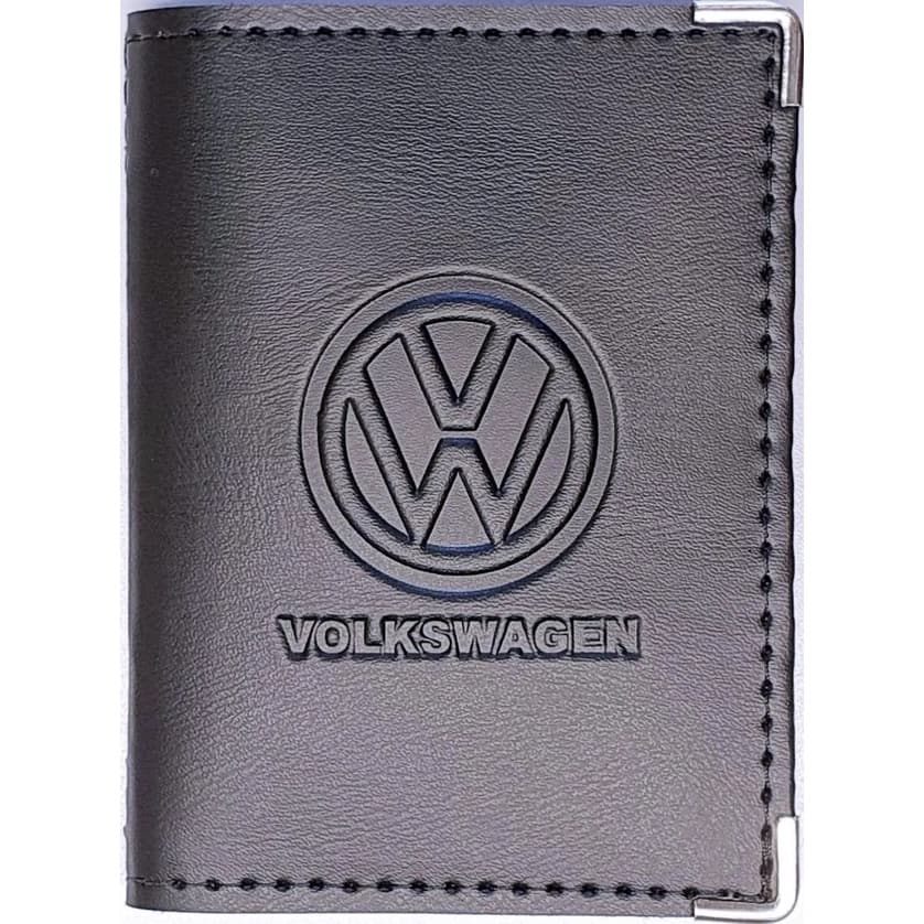 Carteira de couro Porta Documento Personalizada com a Marca do seu Carro