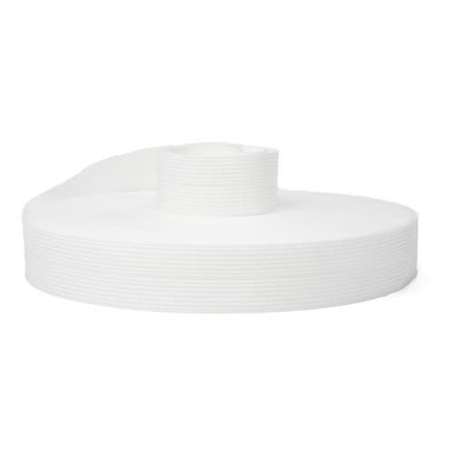 Fita Viés de Boneon 2,5 cm Branco - 100 Metros