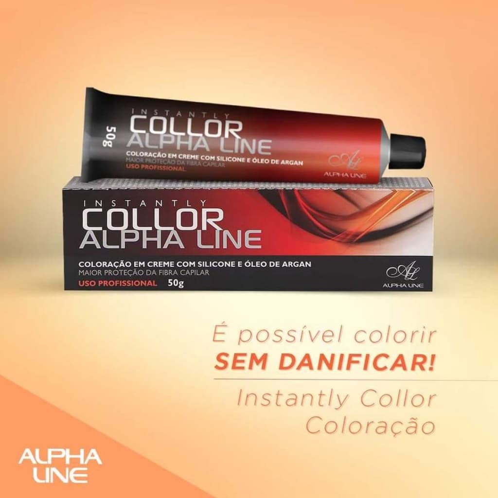 Coloração Alpha Line Instantly 50g (cores A Escolher)