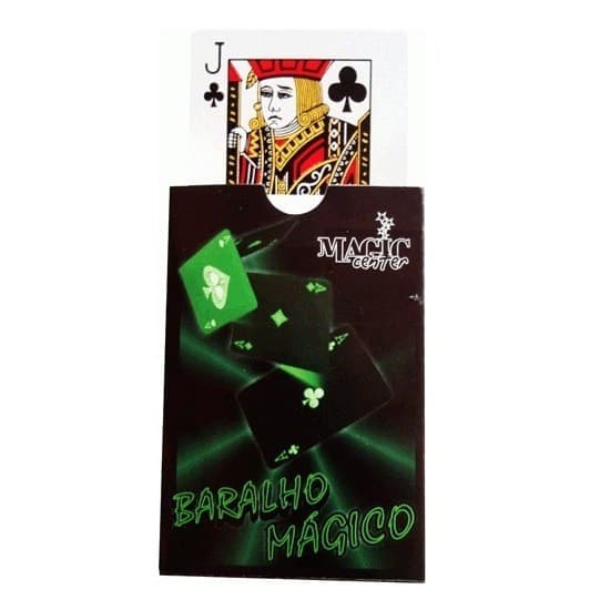 Baralho Mágico Levitação - Carta Escolhida Saí Sozinha da Cx