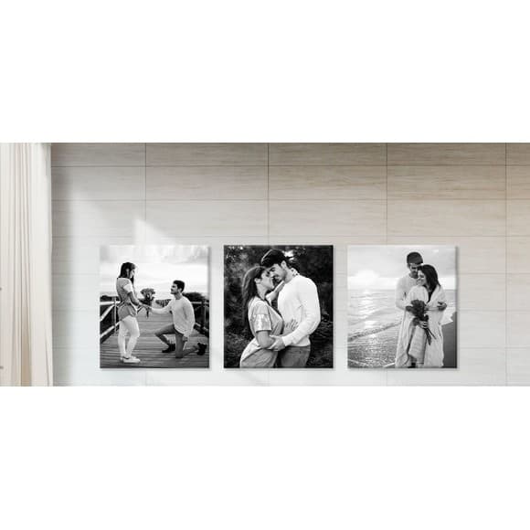 Kit 3 Quadros Personalizados com Foto 20x30,Fotos Diferentes