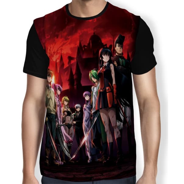 Camisa FULL Night Raid - Akame Ga Kill