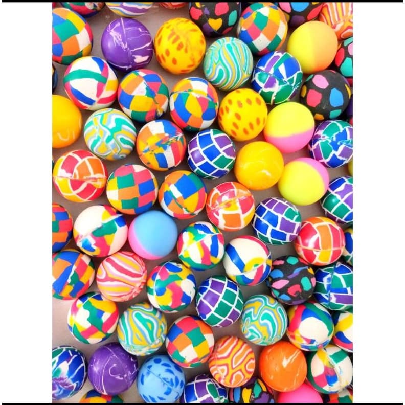 Bolinhas Pula Pula 27mm 2 Bolinhas (2 Unidades) Variadas