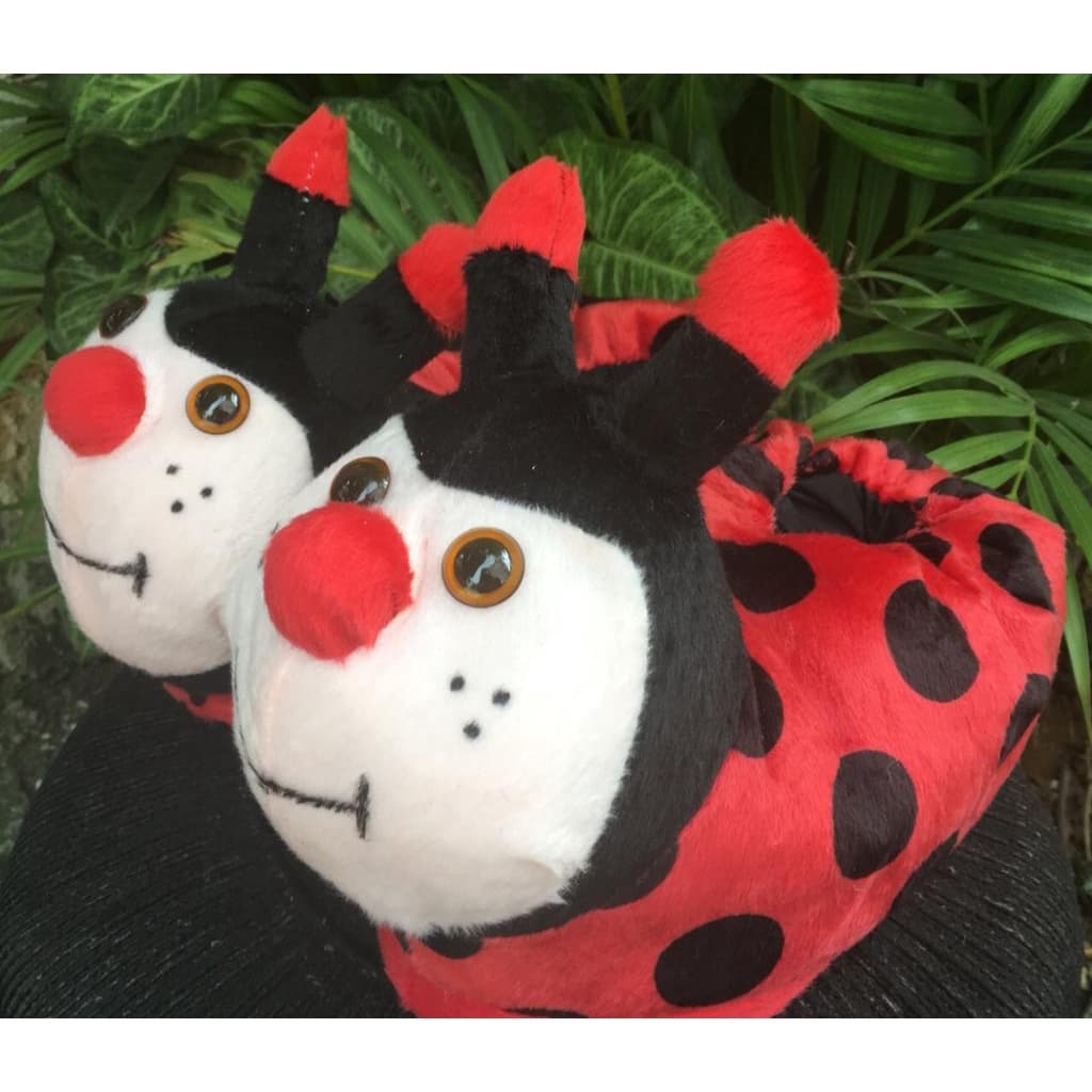 Pantufa Joaninha linda e super charmosa Adulto e Infantil