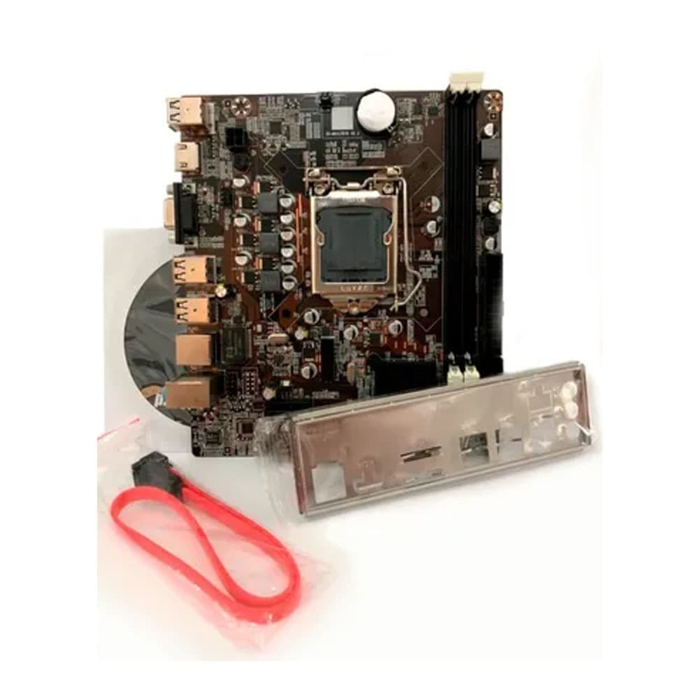 Placa Mãe Lga 1155 H61 Ddr3 16gb Hdmi I3 I5 I7 2ª 3ª Geração