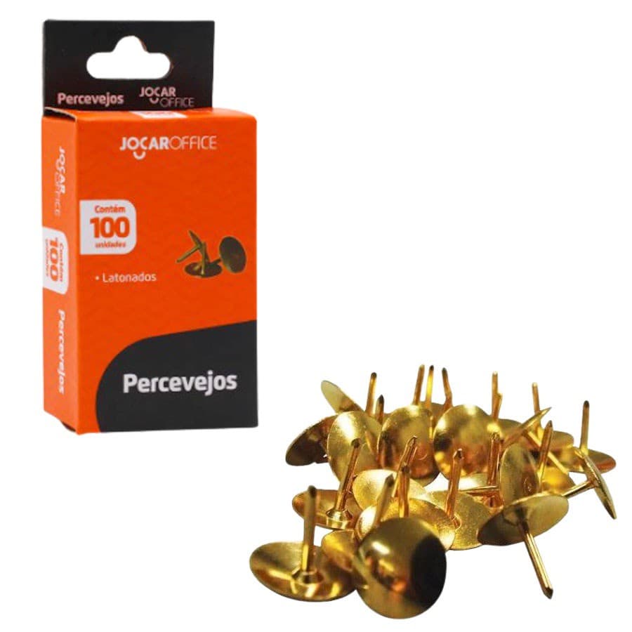 Kit 100 Tacha Tarracha Percevejo Fixador Painel Quadro