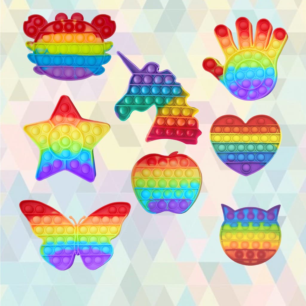 Pop It Fidget Toy Bubble Brinquedo Anti Stress