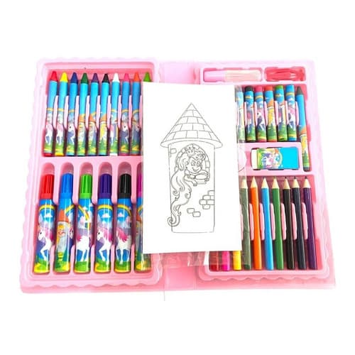 Maleta De Pintura Infantil Feminina 48 Peças
