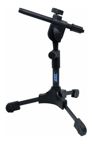 Mini Pedestal Microfone Suporte Ask Bumbo Mesa Cajon Profissional