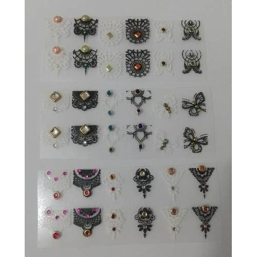 Películas Super Luxo - Rendas Brancas E Pretas Ou Coloridas