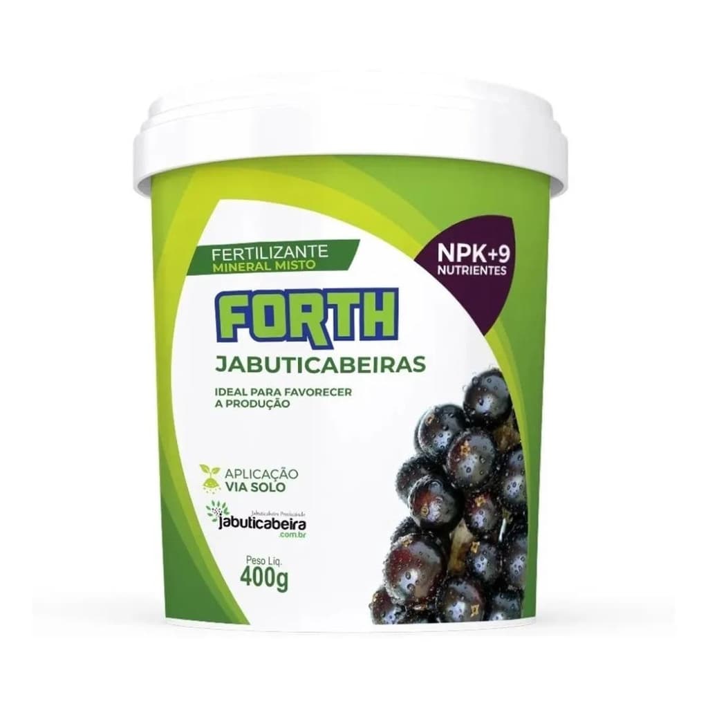 Fertilizante Adubo Forth Jabuticabeiras 400g Jabuticabeira