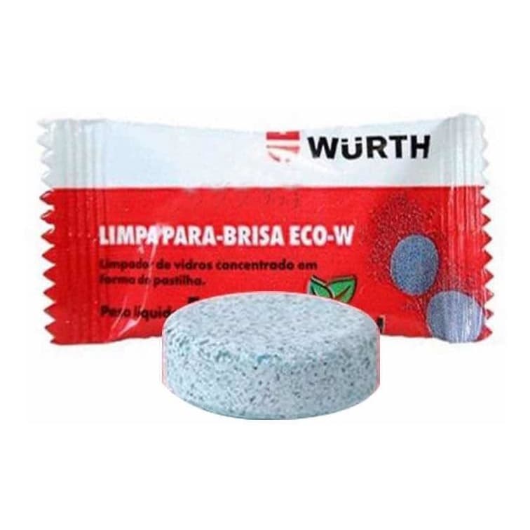 LIMPA PARA-BRISA ECO-W 5G  detergente em pastilha limpeza e desengraxe de vidros
