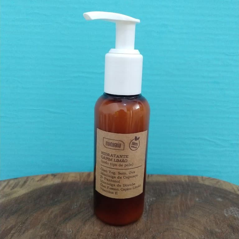 Hidratante Rosto e Corpo - Cupuaçu e Ucuuba (pele normal ou oleosa) - Toque Seco - Natural e Vegano