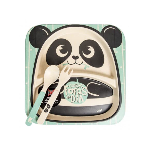 Conjunto Papinha Panda Uatt