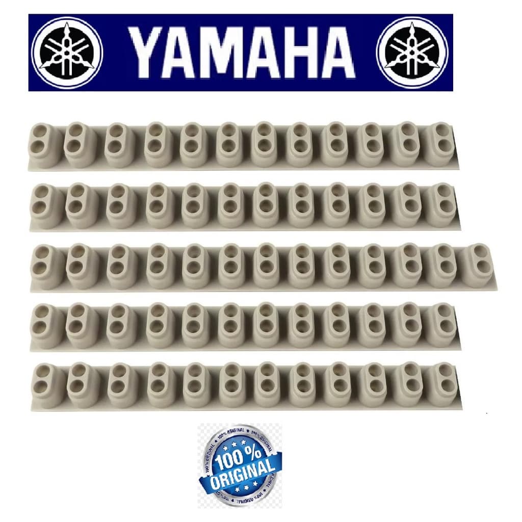 Borracha Teclado Yamaha S670 S650 S550 S500 Kit Novo Completo