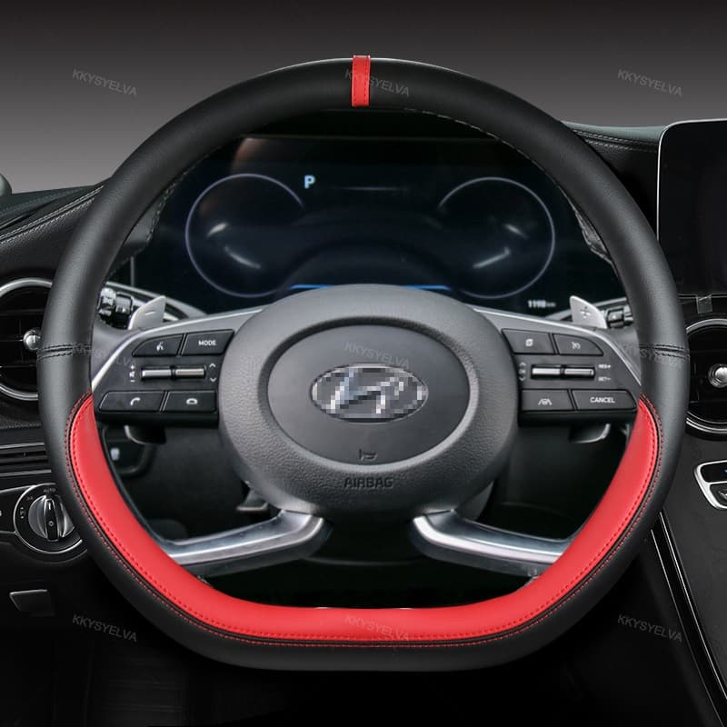 Capa De Couro Em Forma De Microfibra D Para Carro Hyundai Creta II 2021 2022 Acessórios Automotivos