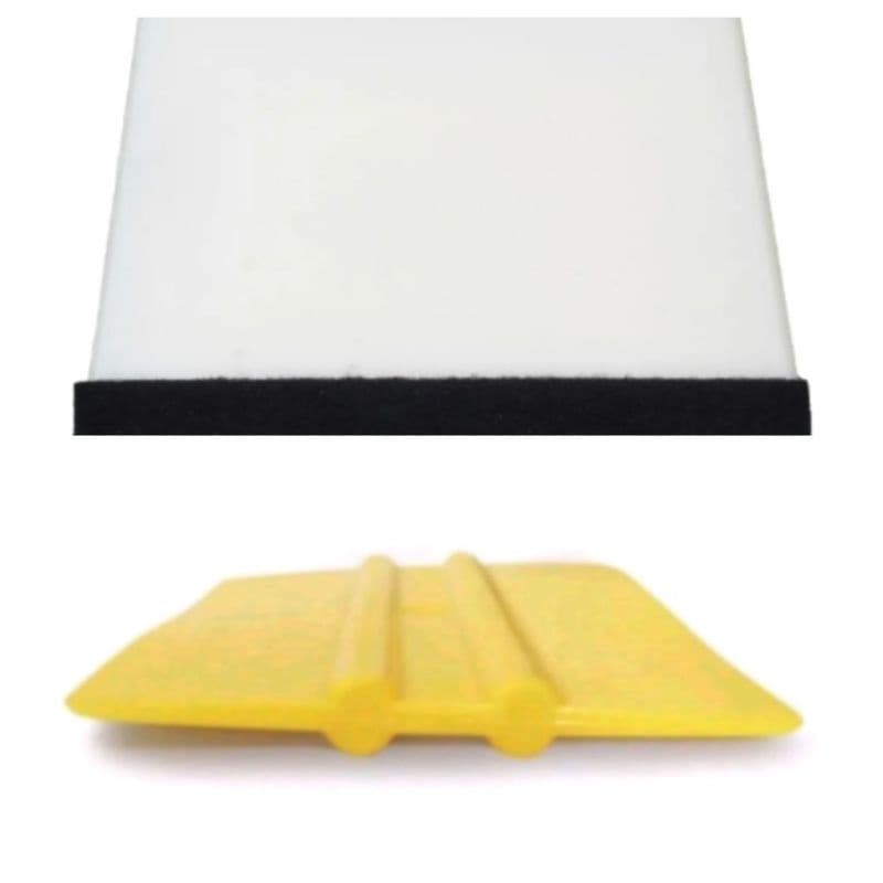 Kit Insulfilm - Espátulas com feltro e simples- Kit Para Aplicar Pelicula Automotiva - Kit Para Aplicacao,ferramentas de insulfilm.