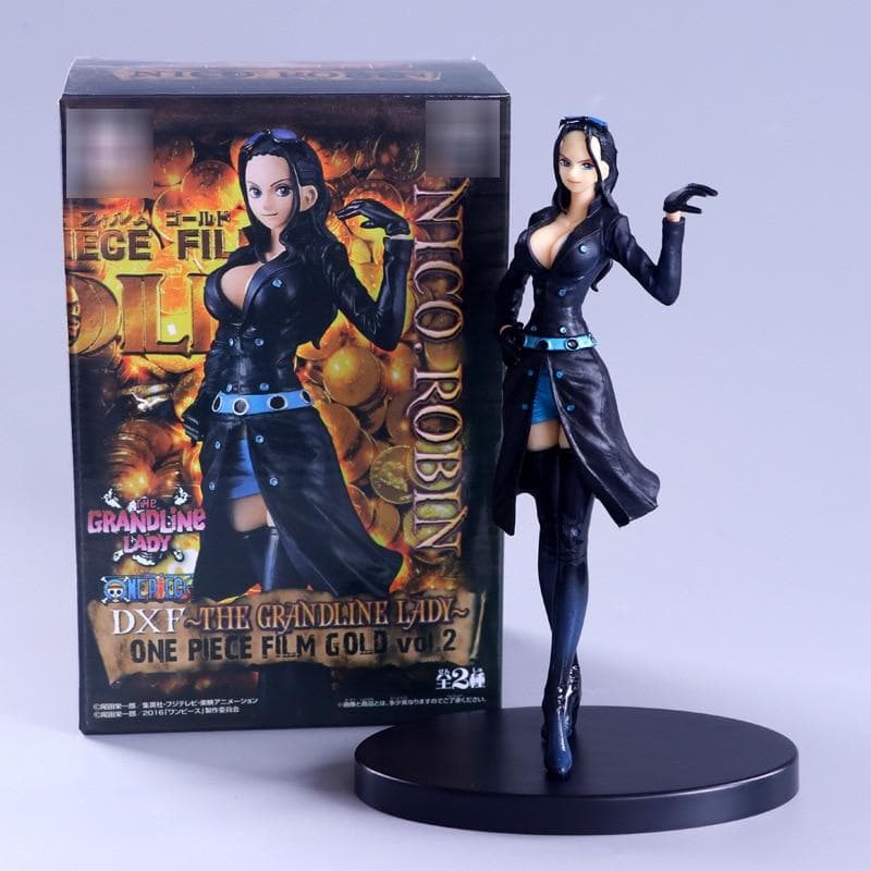 Anime One Piece Sexy Figura DXF The Grandline Lady Vol . 2 Nico Robin PVC Figuras De Ação Collectible Modelo Brinquedos