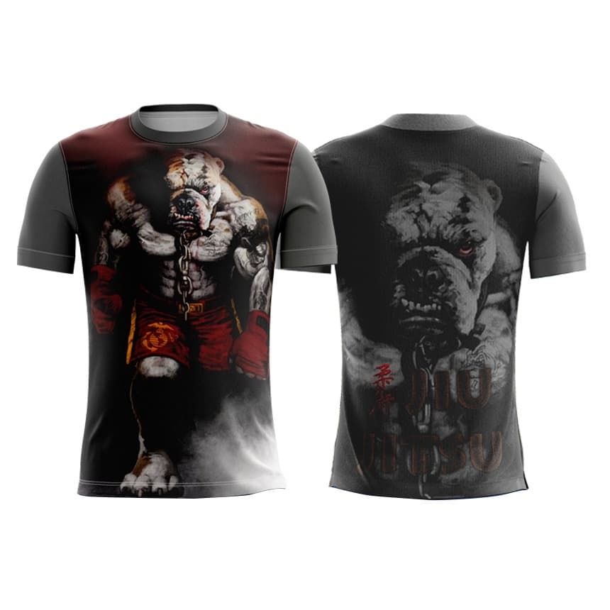 Camisa De Jiu Jitso Buldogue