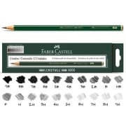 Lápis Preto Técnico Grafite HB, B, H, 2B, 3B, 4B, 5B, 6B e 8B Faber Castell