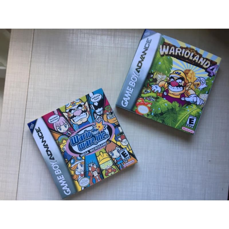 2 duas caixas laminadas a quente repro com berço para escolher pokémon gbc gba gameboy game boy color advance ou classic