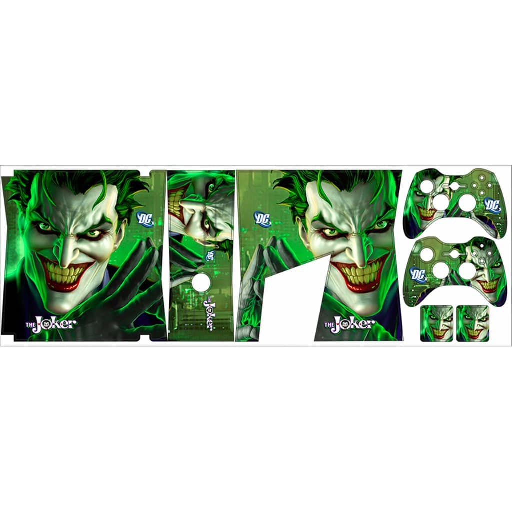 Skin Adesiva Xbox 360 Slim - Coringa Cartoon